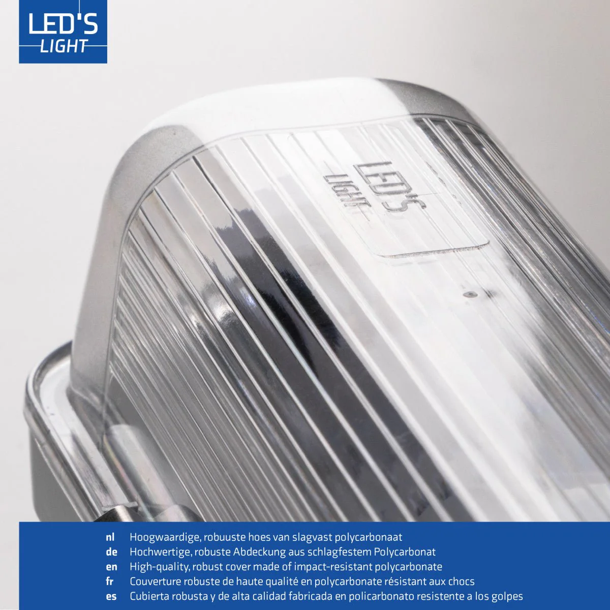 2 PACK -LED's Light Complete LED TL lamp met LED buis 60 cm - Binnen en buiten - 1100 lm - 1x6W - 185lm/w - Energielabel B - Image 7