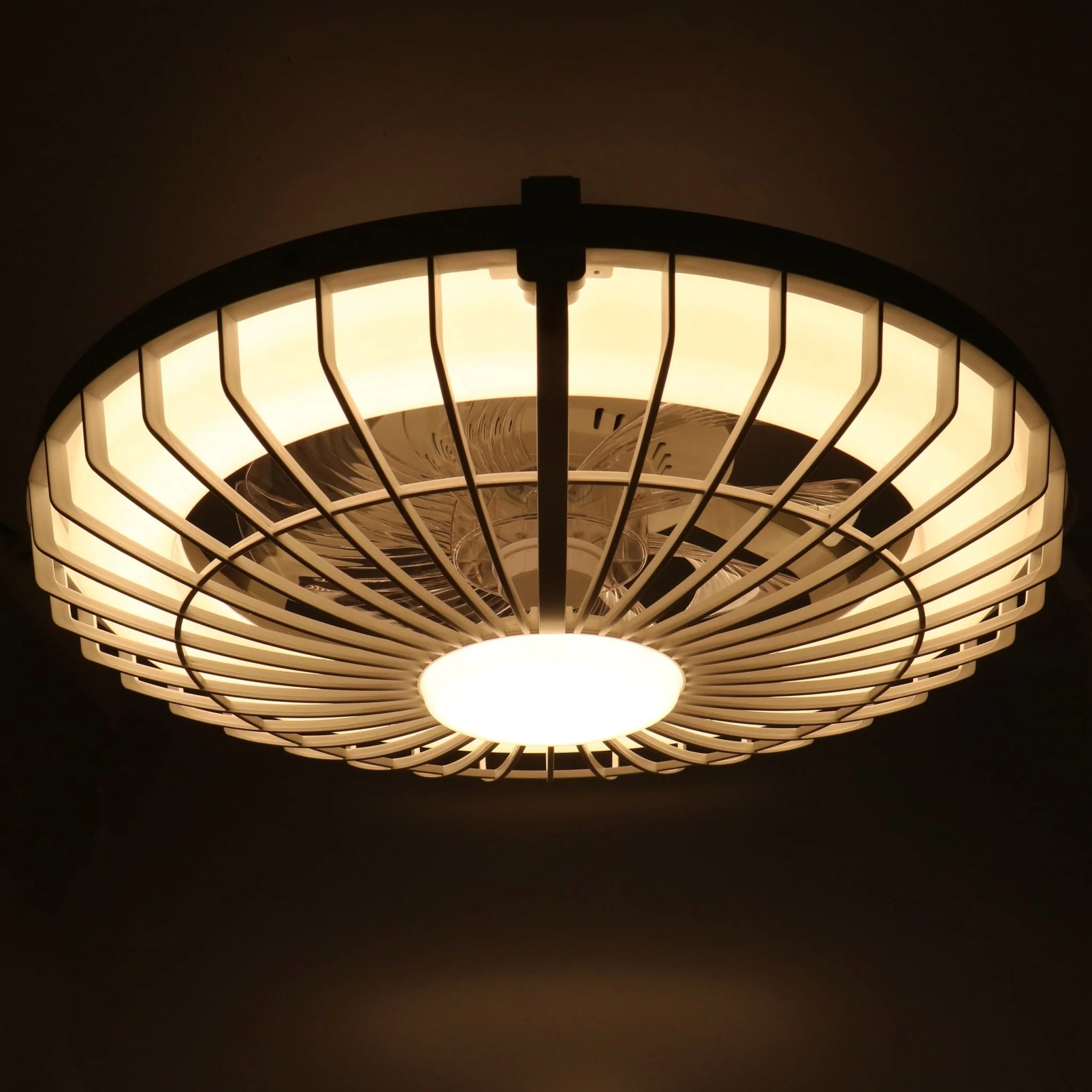LED's Light Plafondlamp met LED verlichting en ventilator - Dimbaar en instelbare kleurtemperatuur – Incl. afstandsbediening - Image 10